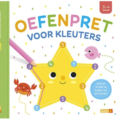 Afbeelding van Oefenpret voor kleuters (3 4 j.)