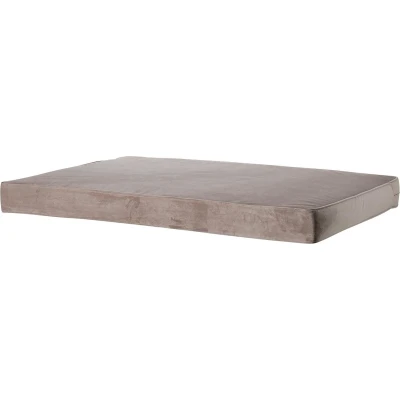 Afbeelding van Madison Loungekussen / Pallet kussen 120x80 outdoor Velvet taupe/panama taupe