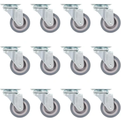 Afbeelding van VidaXL 72 st Zwenkwielen 50 mm