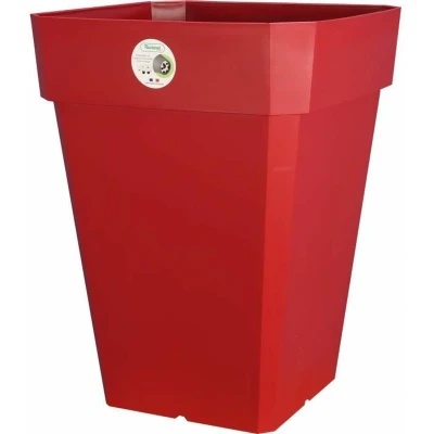 Afbeelding van RIVIERA Soleilla Bloempot Vierkant 40 x cm Rood