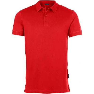 Afbeelding van Men&#039;s &#039;Luxury Stretch&#039; Polo met korte mouwen Red S