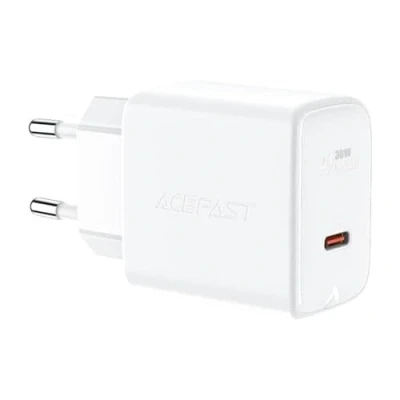 Afbeelding van Acefast GaN USB Type C wandlader 30W, PD, QC 3.0, AFC, FCP wit (A21 wit)