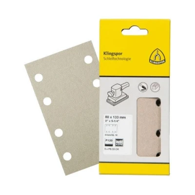 Afbeelding van Klingspor schuurstrook GL18 80x133mm K80 (5st)