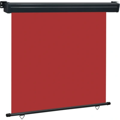 Afbeelding van vidaXL Balkonscherm 175x250 cm rood