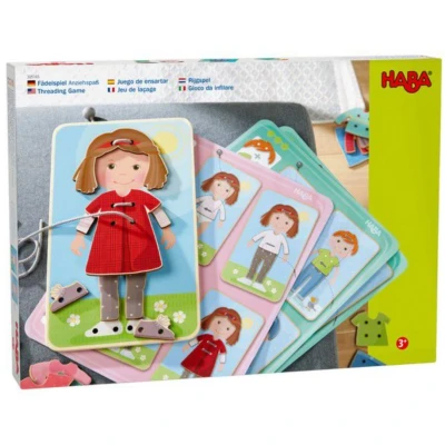 Afbeelding van HABA FÄDELSPIEL Anziehspass Puzzel voor kinderen, Maat: One Size, Multi coloured