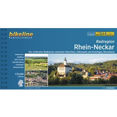 Afbeelding van Radtourenbücher Rhein Neckar zwischen Oberrhein, Odenwald uns Kraichgau St