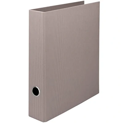 Afbeelding van Rössler Ordner A4 rugbreedte 5 cm S.O.H.O. met insteekplaat. 50 EU taupe