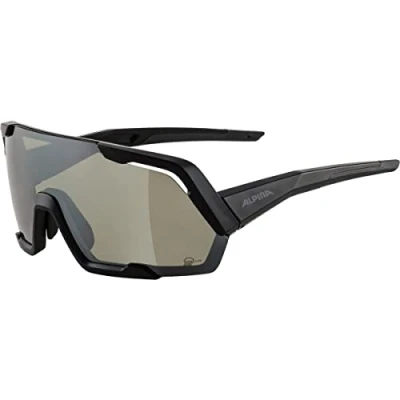 Afbeelding van Alpina Bril ROCKET Q LITE fogst.black/silver mirr.Cat.3
