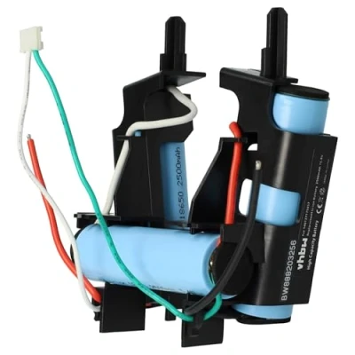 Afbeelding van vhbw Accu compatibel met AEG CX7 21DB, 21EB, 21EBK, 21 HO, 21SW stofzuiger, huishoudelijke robot (2500 mAh, 10,8 V, Li ION)