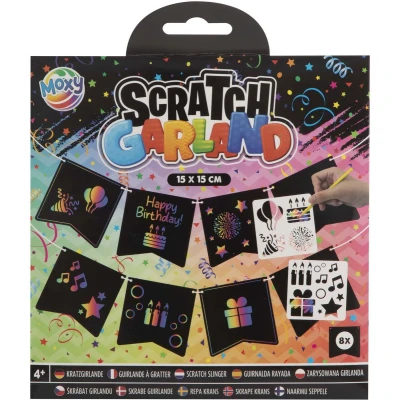 Afbeelding van Creative Craft Group Scratch Vlaggenlijn Maken