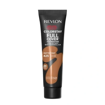 Image de Revlon Colorstay Full Cover, Fond de Teint Couvrance Optimale et Fini Velouté N425 Caramel