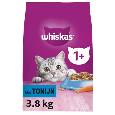 Afbeelding van Whiskas Droog Adult Tonijn 3,8 KG