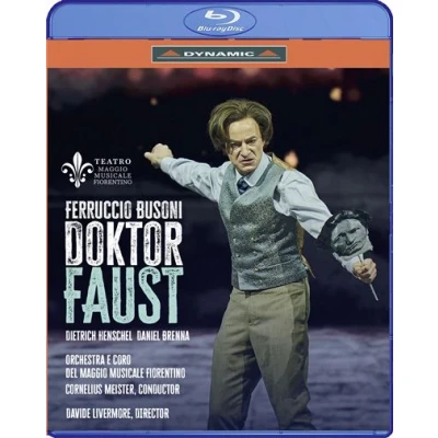 Afbeelding van Cornelius Meister, Daniel Brenna, Orchestra del Maggio Musical Fiorentino, Meister Busoni: Doktor Faust (Blu ray)