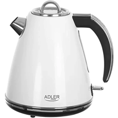 Afbeelding van Adler AD 1343 Stalen waterkoker 1.5 liter Strix Grijs
