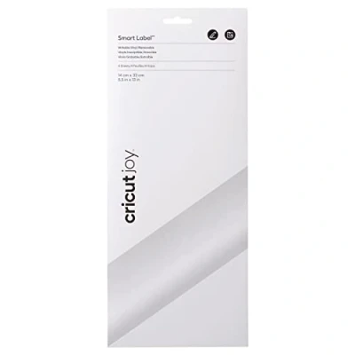 Afbeelding van Cricut Joy™ Smart Vinyl Removable 4er Folie Wit