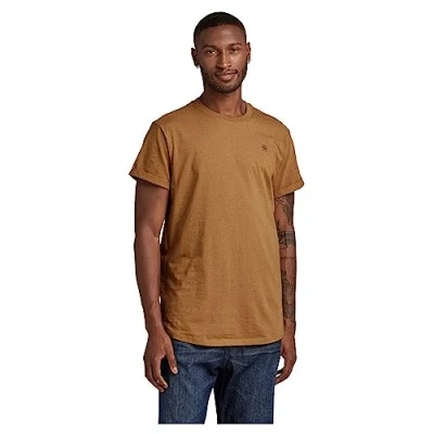 Image de G STAR T shirt Lash pour homme, Multicolore (Chipmunk Htr D16396 d288 d875), XS