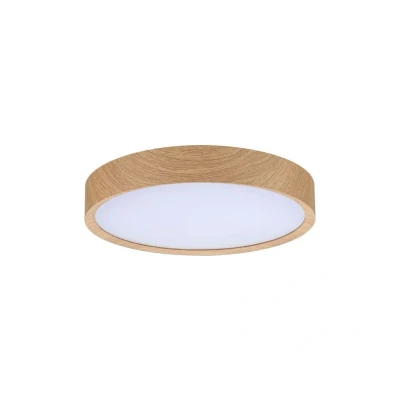 Image de Paulmann Tega LED Plafonnier IP44 Blanc/Bois