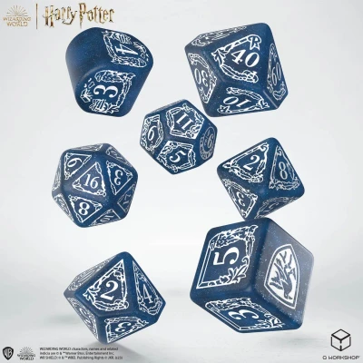 Afbeelding van Harry Potter: Ravenclaw Modern Dice Set Blue (7ST) Accessoires