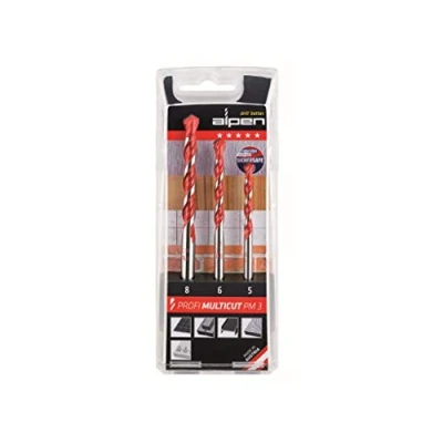 Afbeelding van Alpen MultiCut 100703100 Carbide Multifunctionele boorset 3 delig 5 mm, 6 8 mm Cilinderschacht 1 set(s)