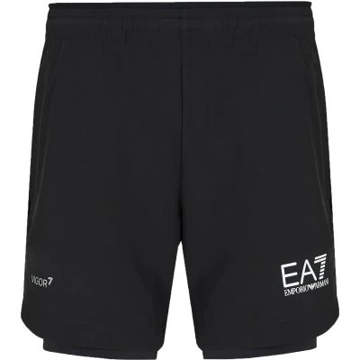 Afbeelding van EA7 Emporio Armani VIGOR7 Shorts Korte broeken, Heren, Maat: Large, Black