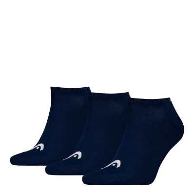 Afbeelding van Head 3 paar Sneakersokken Training 42 Blauw