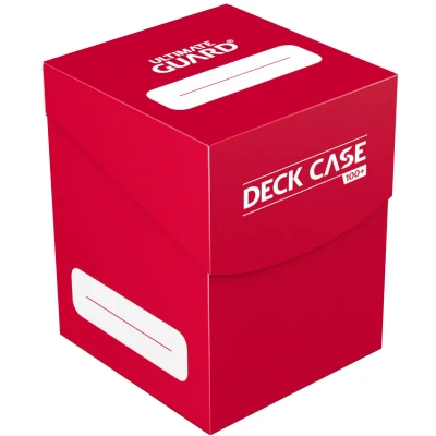 Afbeelding van Ultimate Guard Deck Case 100+ Standard Size Red