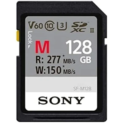 Afbeelding van Sony Sf M128 Flashgeheugenkaart 128Gb Sdxc Uhs Ii