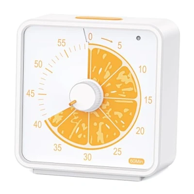 Afbeelding van Conchstar 60 minuten visuele timer voor kinderen, countdown klaslokaal, leren tafel timer, fruit patroon tijd management tool kinderen