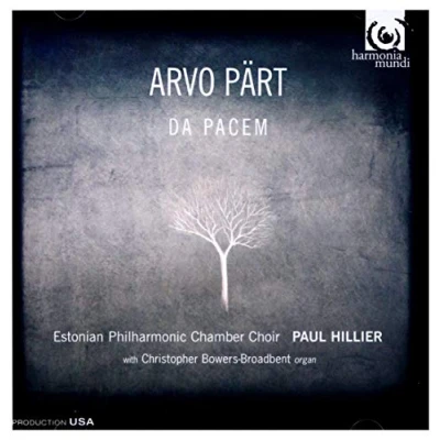 Afbeelding van Da Pacem (Hillier, Estonian Philharmonic Chamber Choir)