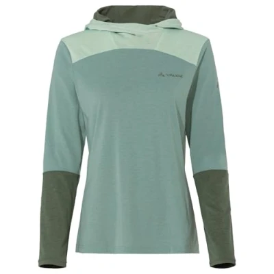 Afbeelding van Vaude Altissimo Wielershirt, Dames, Maat: 40, Dusty fern