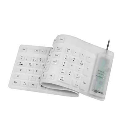 Afbeelding van LogiLink ID0018A toetsenbord USB QWERTZ Duits Wit