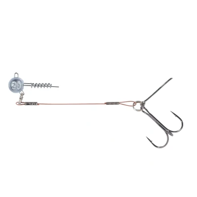 Afbeelding van Balzer Pike Rig With Screw Jighead 5,5cm (15g) Takels