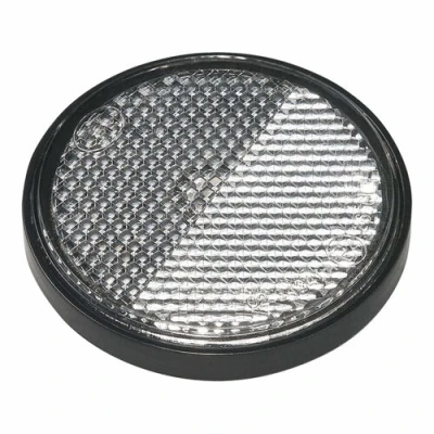 Afbeelding van Pro Plus Reflector met Grondplaat Zelfklevend Ø 55 mm Wit