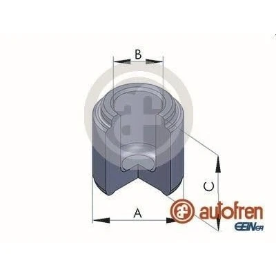 Afbeelding van AUTOFREN SEINSA D025118 Zuiger, remklauw 34 Vooras TOYOTA: Land Cruiser 40 Off Road
