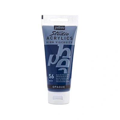 Afbeelding van Pébéo 837056 Studio Acrylverf, Tube, Pruisisch blauw, 100 ml