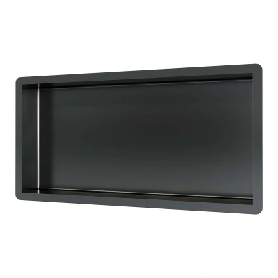 Afbeelding van Brauer gunmetal Edition Inbouwnis 60x30cm PVD geborsteld