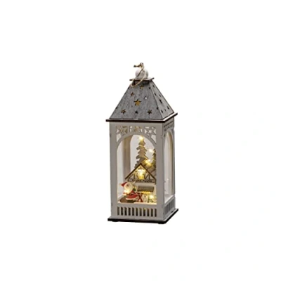 Afbeelding van Konstsmide 3270 210 LED decor Huis Warmwit Wit Timer