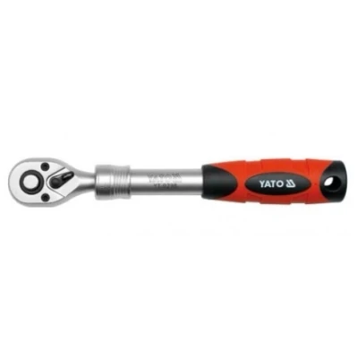 Afbeelding van YATO YT 0298 Omschakelratel 72 10 (3/8&quot;)mm (inch) 215, 315mm Chroom vanadium staal