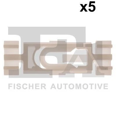 Afbeelding van Clip, sier /beschermingslijst FA1 11 40063.5, voor o.a. Audi, VW, SKODA, SEAT
