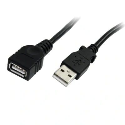 Afbeelding van USB kabel Startech USBEXTAA6BK A Zwart