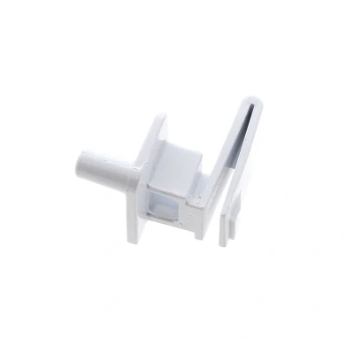 Image de Whirlpool Doigt gauche de fixation porte tiroir pour congelateur 481010632442