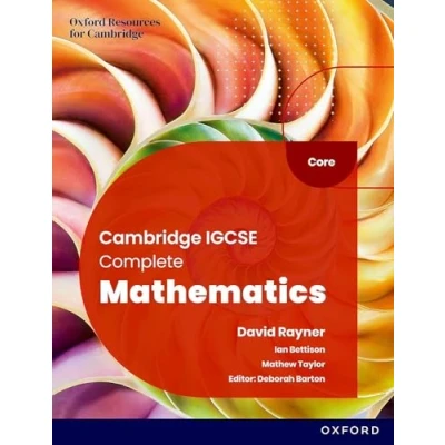 Afbeelding van Cambridge IGCSE Complete Mathematics Core: Student Book Sixth Edition