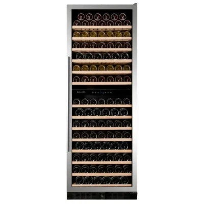 Afbeelding van Dunavox Grande 181 Wijnkoelkast DX 181.490SDSK 2 Zones Zwart