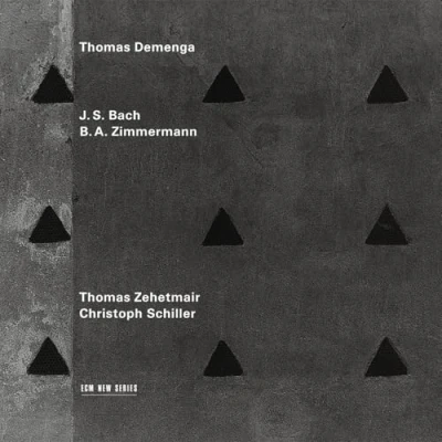 Afbeelding van Thomas Demenga, Zehetmair, Christoph Schiller Bach/Zimmermann (CD)