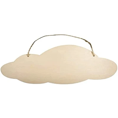 Image de Rayher 62847505 panneau en bois nuage , fsc100%