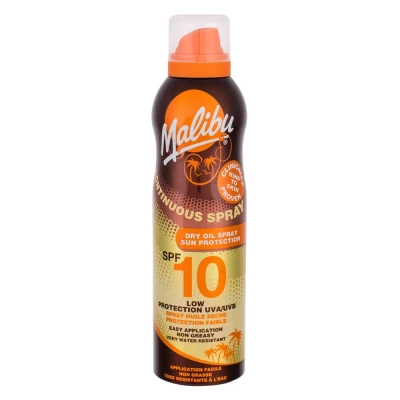 Afbeelding van Malibu Continuous Dry Oil Spray (SPF 10) 175 ml