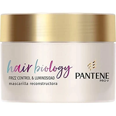 Afbeelding van Haarmasker Hair Biology Frizz &amp; Luminosidad Pantene (160 ml)