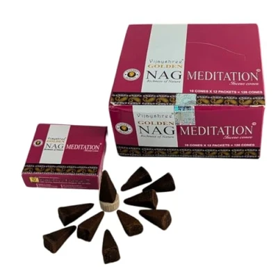 Afbeelding van Wierook Golden Nag Meditation 15 M