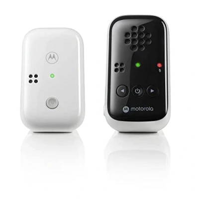 Afbeelding van Motorola Nursery Babyfoon PIP10 230V Draagbare Ouder Unit 300 Meter Bereik Incl. 2 Stroomadapters Kunststof Wit