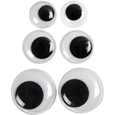 Afbeelding van Wiebelogen d: 12+14+20 mm niet zelfklevend 18div